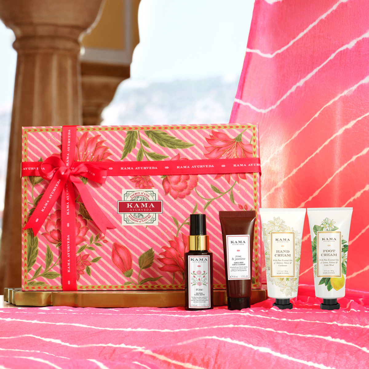 【KAMA】Body Care Ayurvedic Ritual|ボディケア アーユルヴェーディック リチュアル(手・足 4 点ギフトセット)
