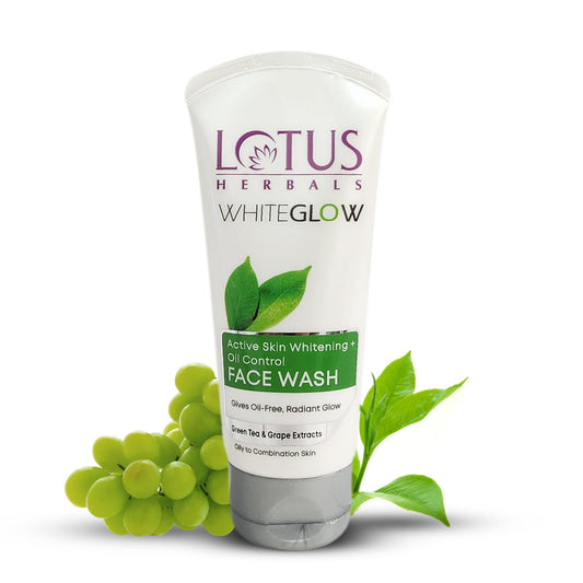 WhiteGlow Skin Brightening + Oil Control Facewash Pack of 2