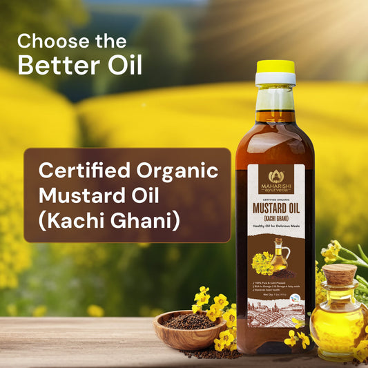 Pure Cold Pressed Mustard Oil | Heart & Skin Health