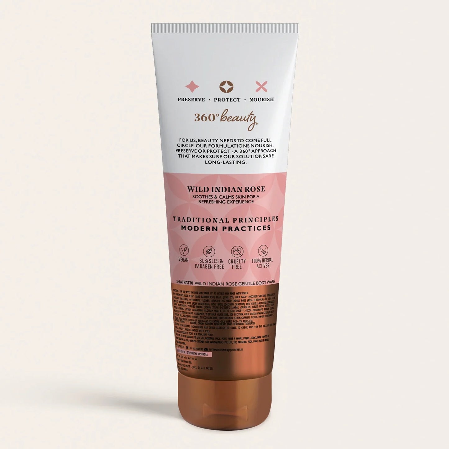 Wild Indian Rose Body Wash 200 ml 200ml