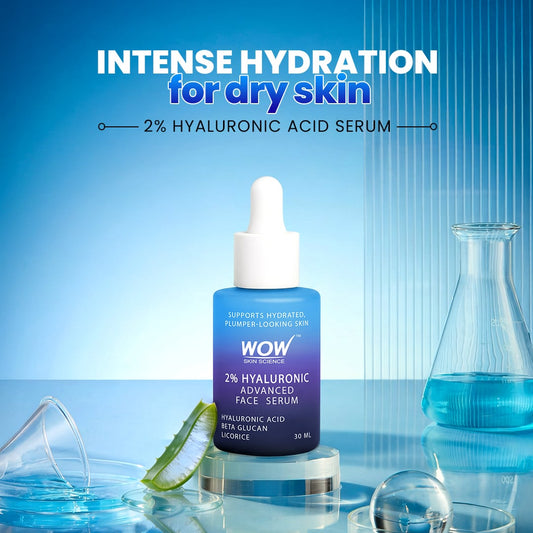 2% Hyaluronic Acid Face Serum Deep Hydration for Plump Skin 30ml