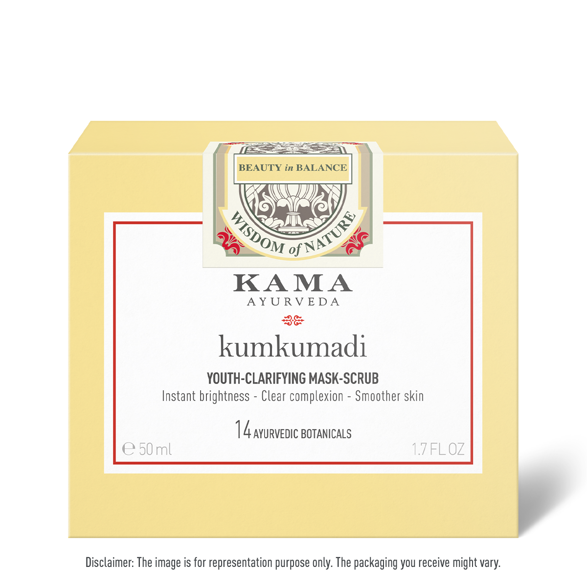 Kumkumadi Youth-Clarifying Mask-Scrub (2-in-1) 50ml