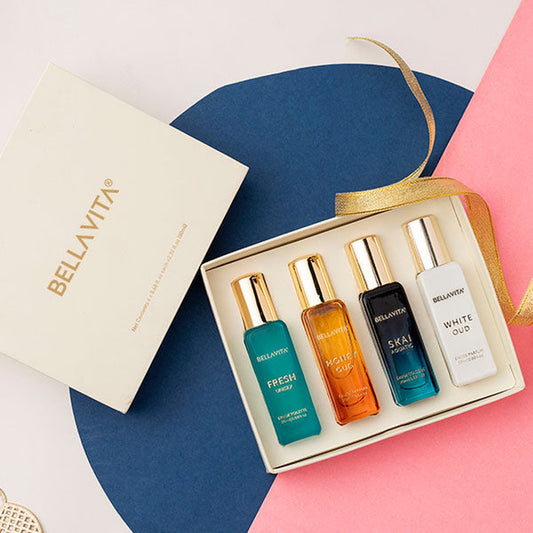 【Bella Vita】 Luxury Unisex Perfume Gift Set - 4 x 20ml|ラグジュアリー ユニセックス パフューム ギフトセット|20ml