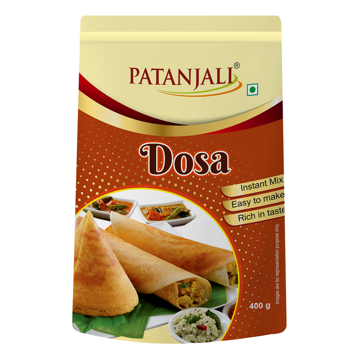 Patanjali Dosa Instant Mix (400 Gram)