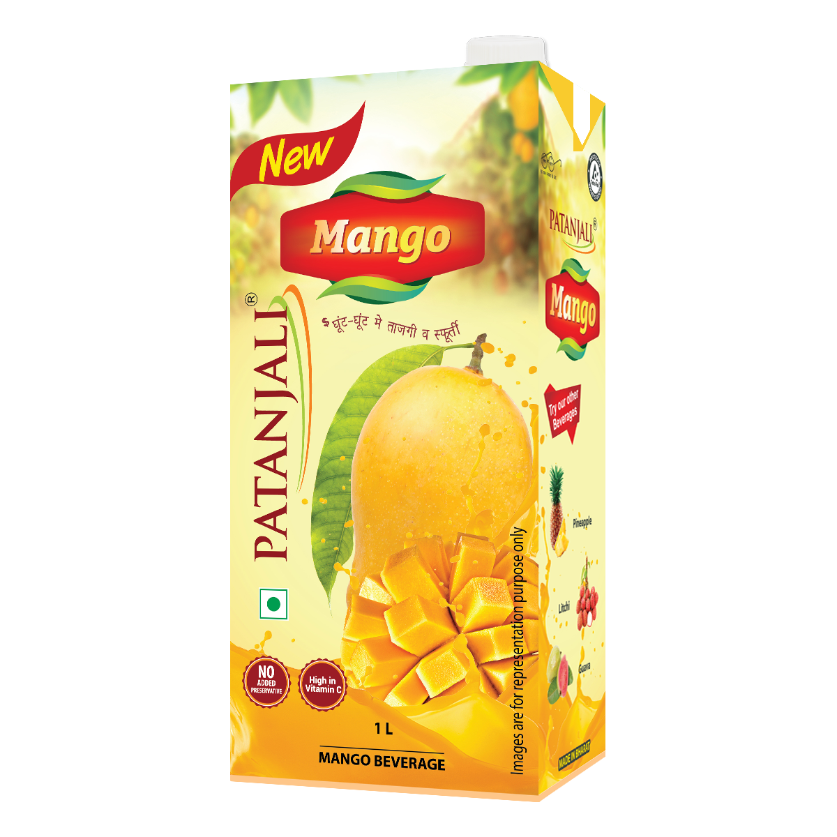 Patanjali Mango Juice (1 L)