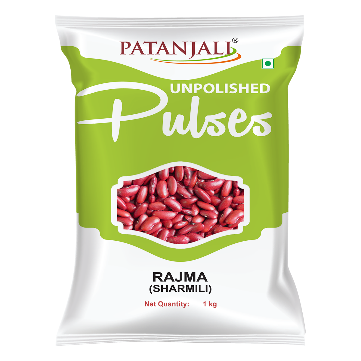 Patanjali Unpolished Rajma (Sharmili) (500 g) 1000g
