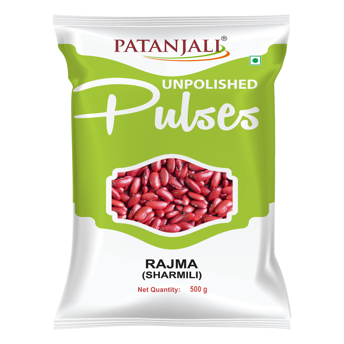 Patanjali Unpolished Rajma (Sharmili) (500 g)
