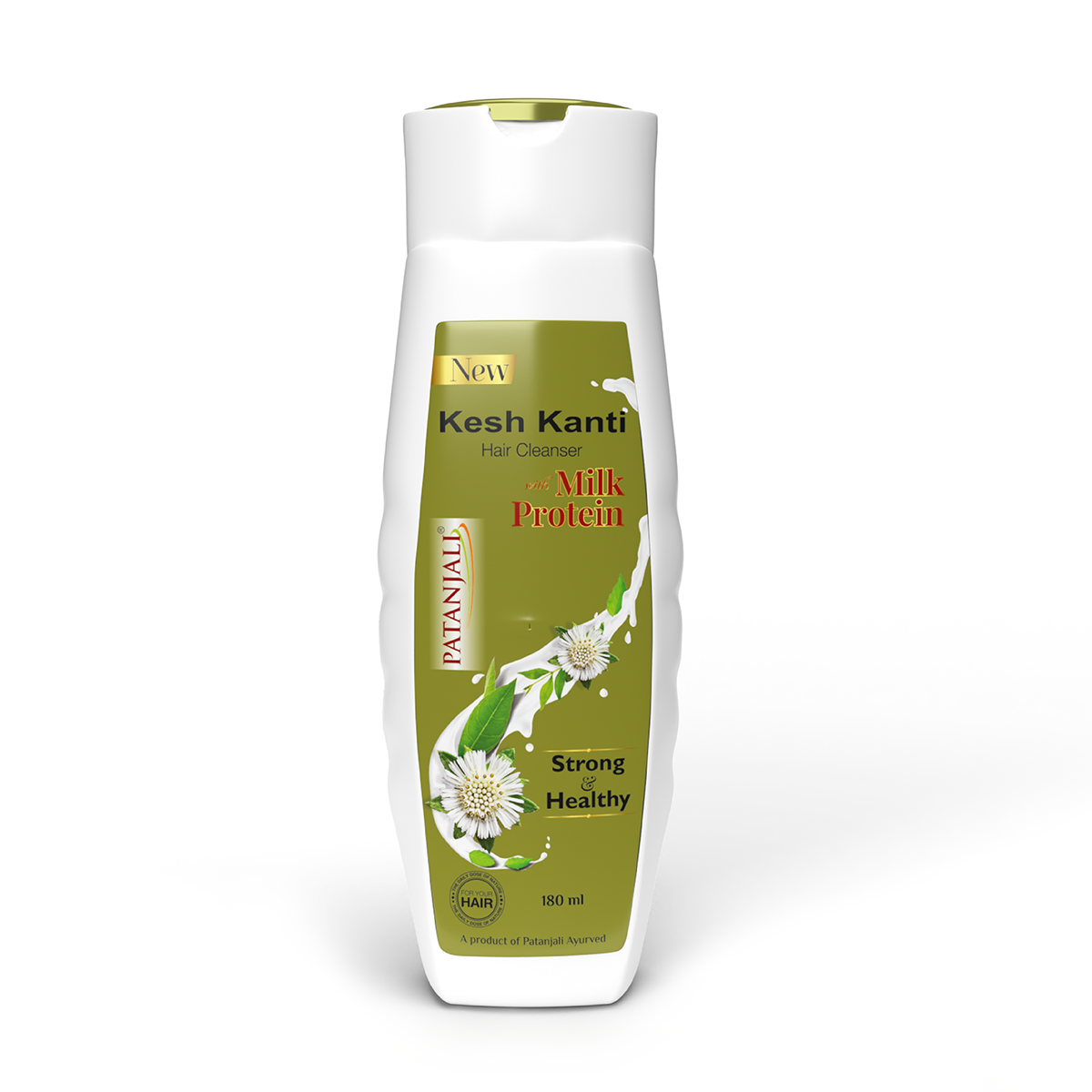 Patanjali Kesh Kanti Milk Protein Hair Cleanser (450 ml) 180g