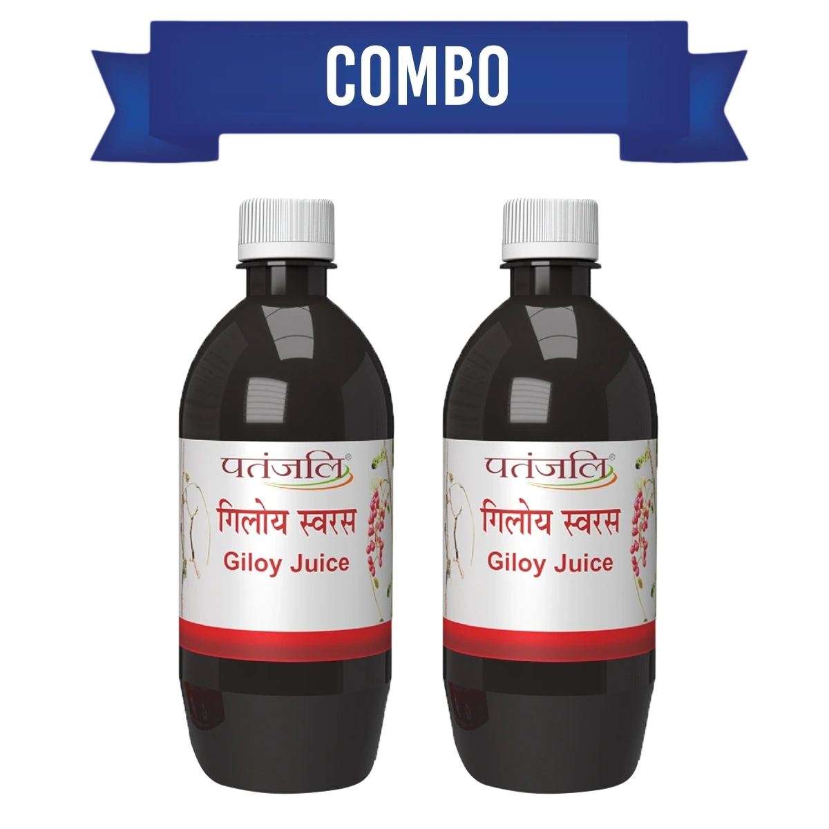 Combo Giloy Juice 500 Ml (Pack Of 2) (1 Ltr)