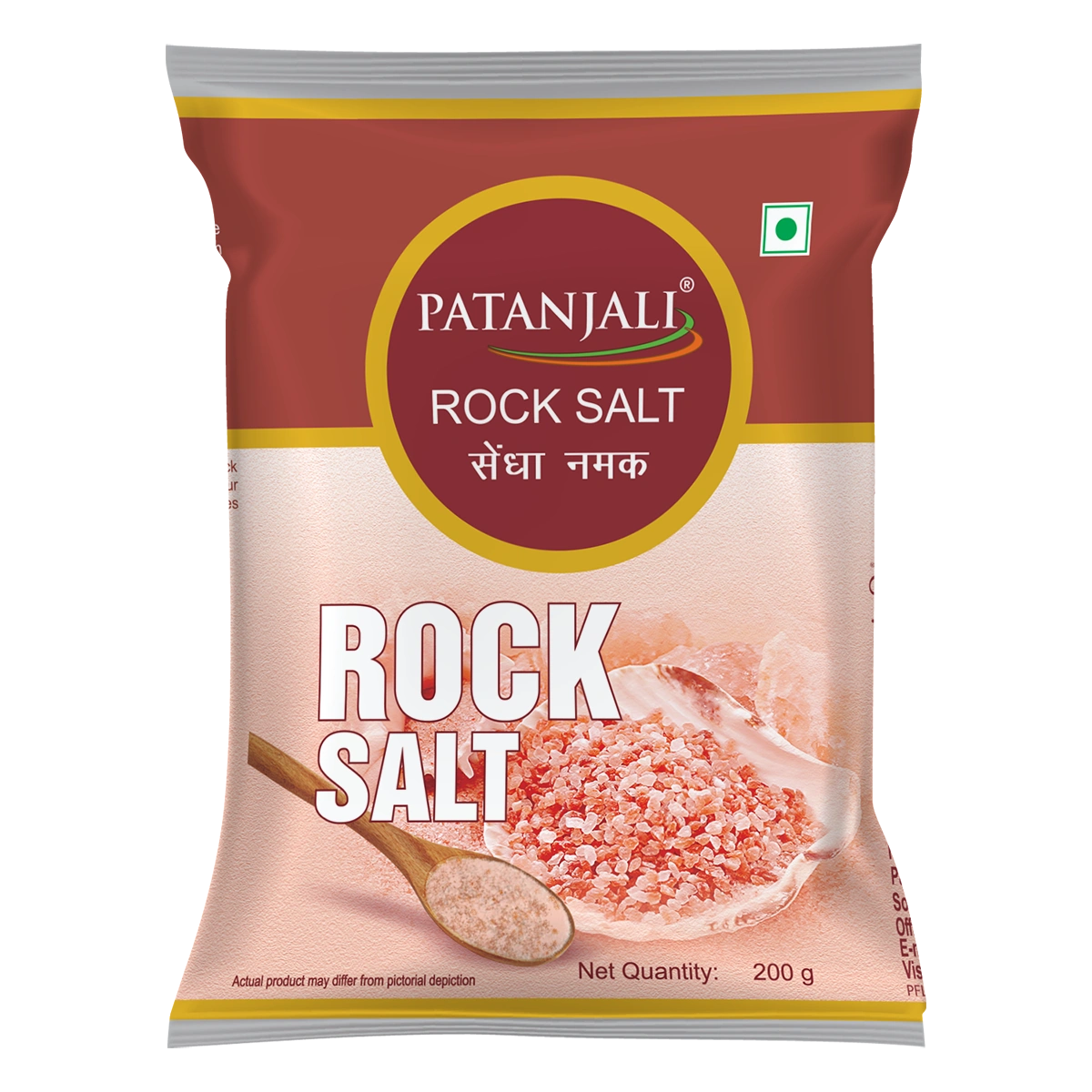 【Patanjali】 Patanjali Sendha Namak (Rock Salt) 200g|パタンジャリ センダー岩塩|200g