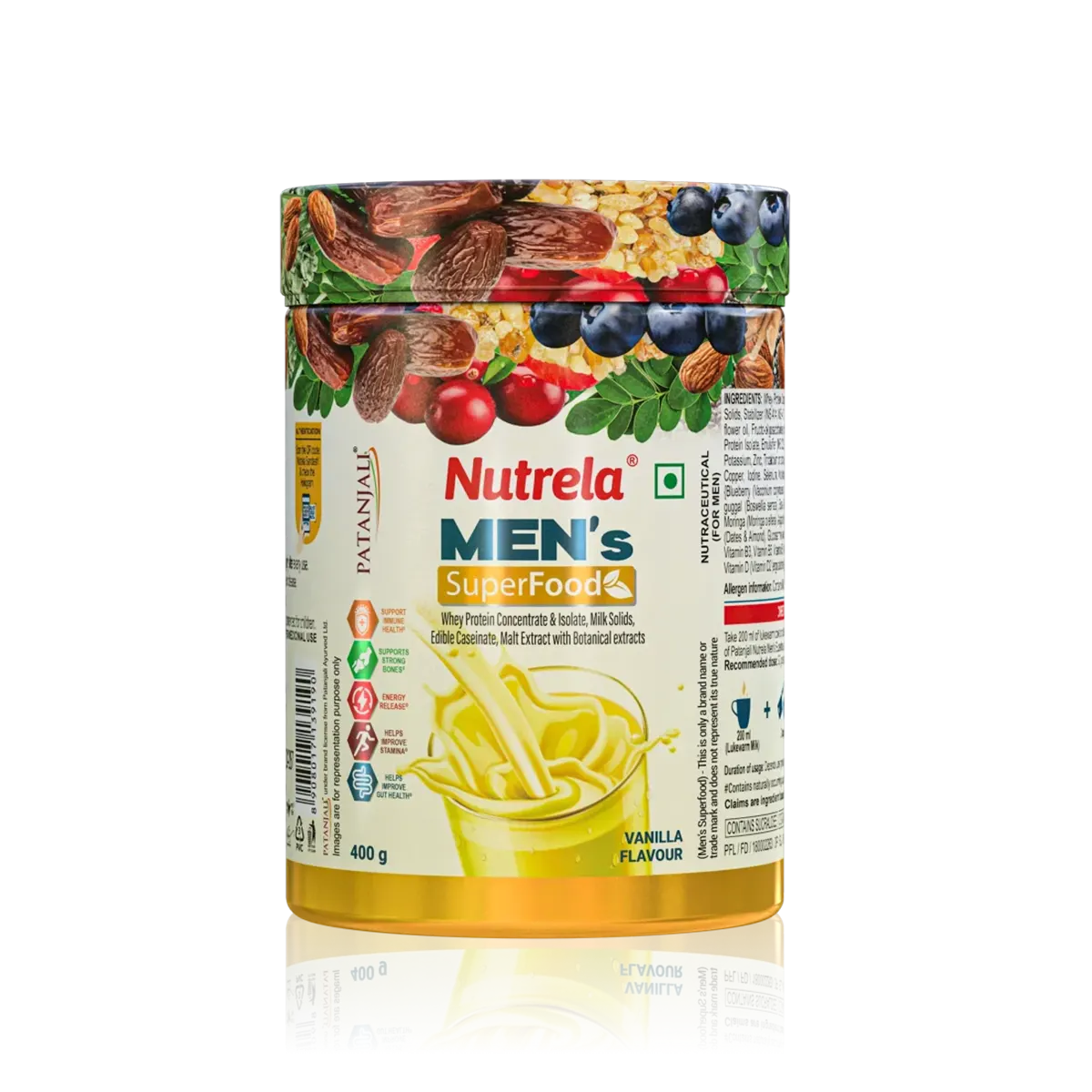 Patanjali Nutrela Men's Superfood (400 g)