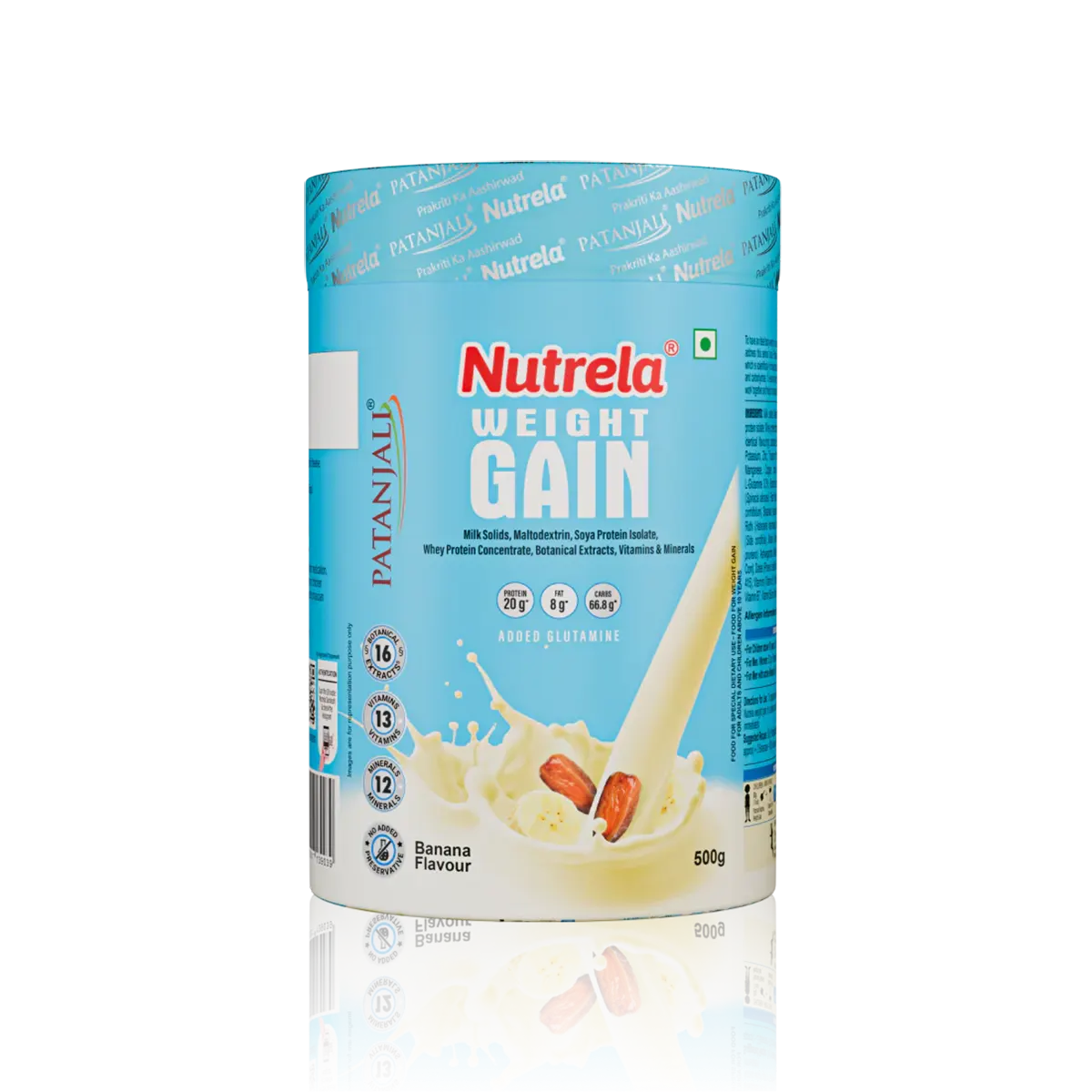 Patanjali Nutrela Weight Gain Powder (500 g)