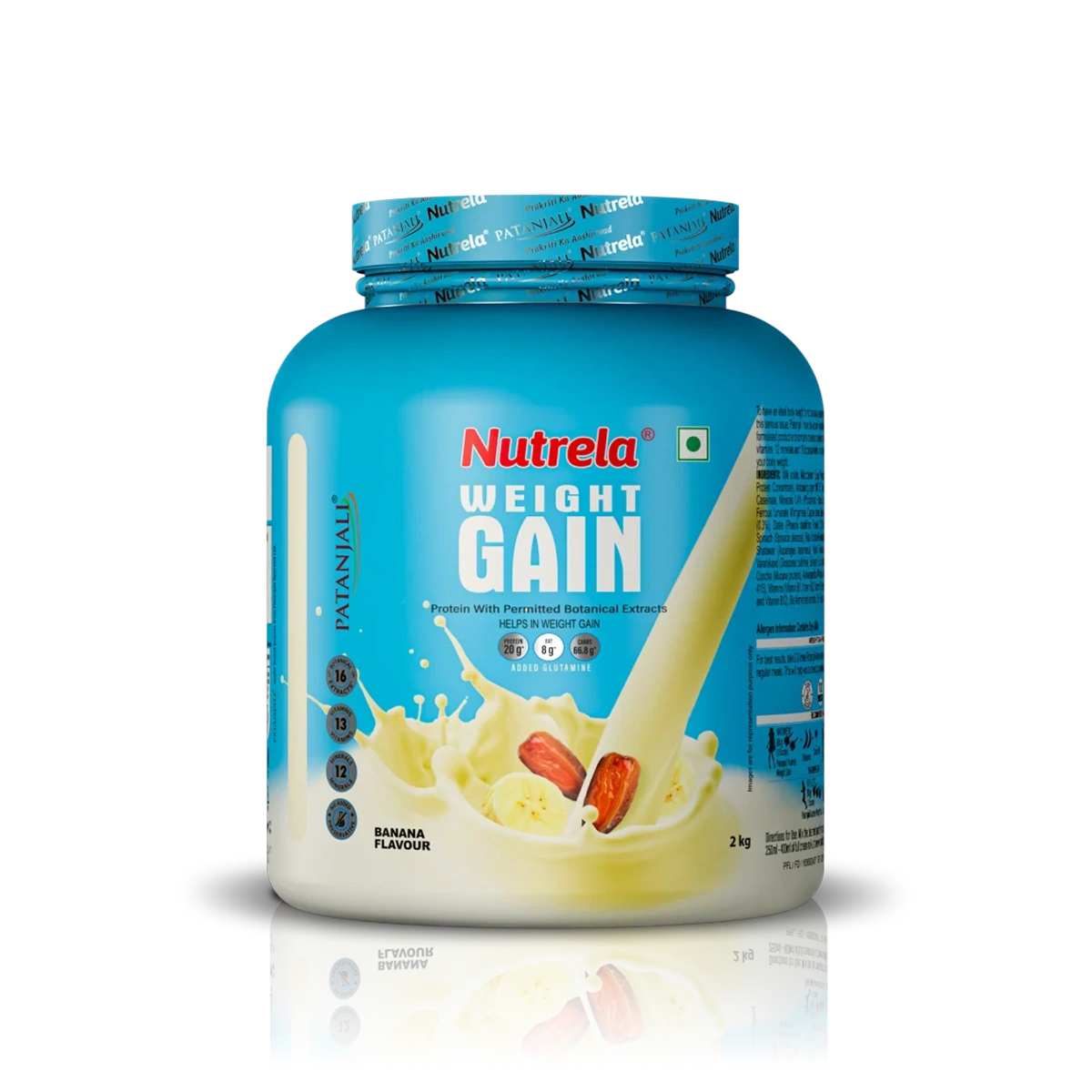 Patanjali Nutrela Weight Gain Powder (500 g) 2000g