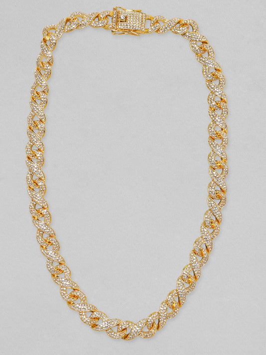 Daring Chunky Chain Necklace Gold