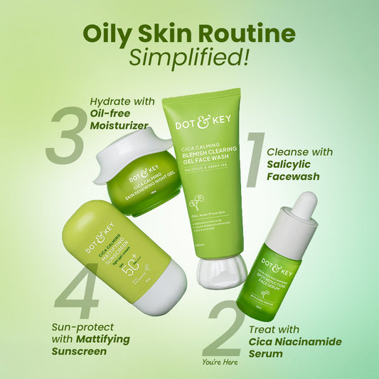 【Dot & Key】 Super Cica & Salicylic Anti Acne Routine|スーパーシカ&サリチル ニキビケアルーティン|240ml