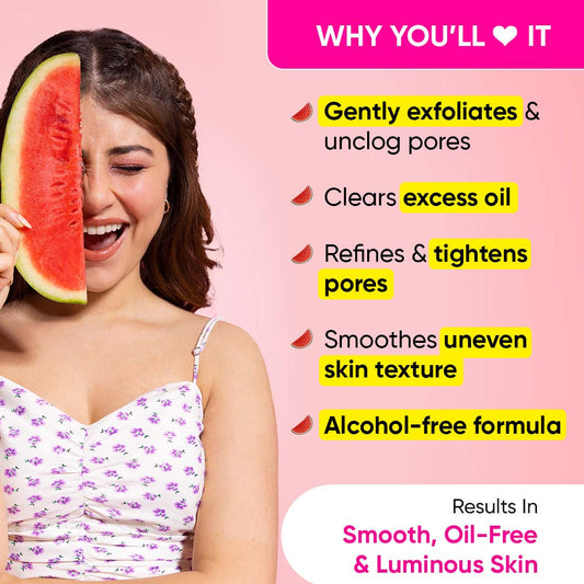 Watermelon + Glycolic Acid Toner -Free 150ml