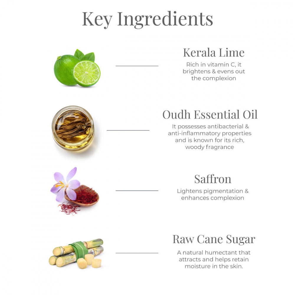 Ultra-Rich Body Milk Lime Saffron & Oudh 130 ml