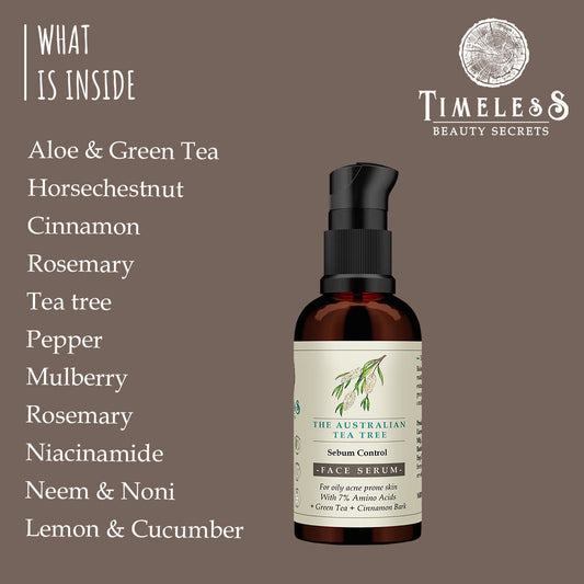 Australian Tea Tree Sebum Control Face Serum 30ml