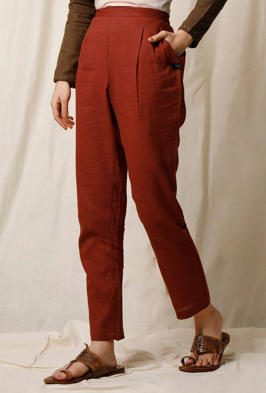 Gerua Cotton Slub Pants サイズ M