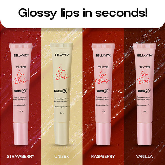 Tinted Lip Balm SPF 20 | Pack of 2
