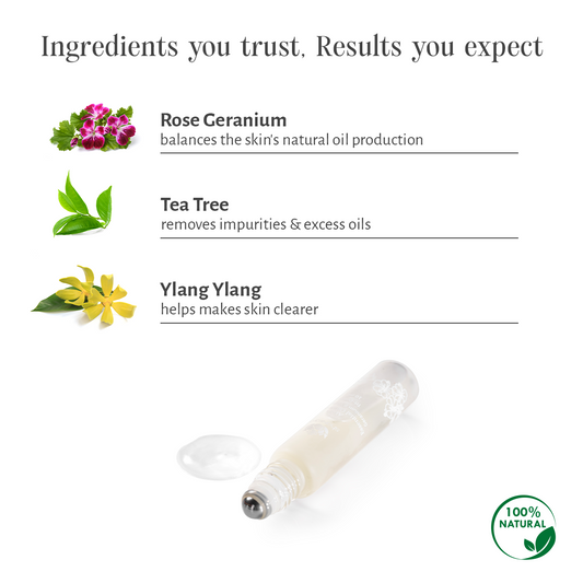 Aura Essential Oil Deodorant - Geranium & Ylang Ylang, 10 ml by Shankara 10ml