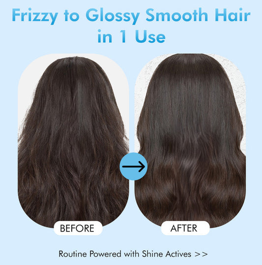 Complete Glossy Hair Routine | New Shine Complex