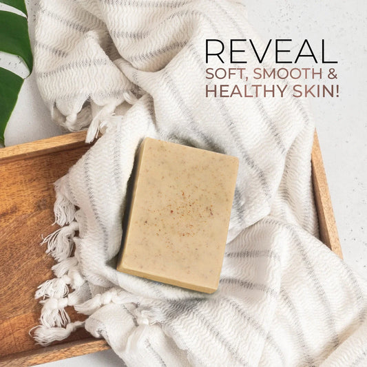 Skin Brightening Bathing Bar with Sandalwood and Turmeric 100g