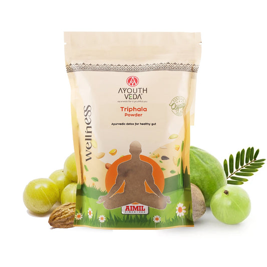 Triphala Powder with Amla, Haritaki & Bibhitaki for Daily Detox, Gut Health, Healthy Digestion & Bowel Regularity – Traditional Ayurvedic Cleanse & Wellness Support – Net Qty: 200 g 200g