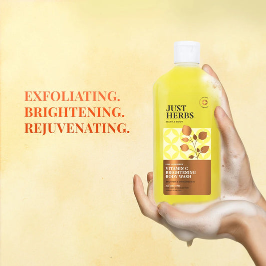Vitamin C Brightening Body Wash with Lime and Liquorice 300ml