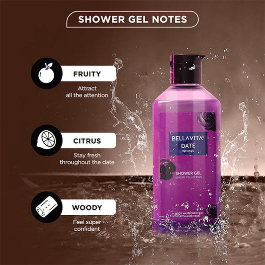 【Bella Vita】 It’s Getting Hot In Here Shower Gel Combo - 2 x 250ml|イッツ ゲッティング ホット シャワージェル コンボ(クラブマン+デイト 2本)|250ml