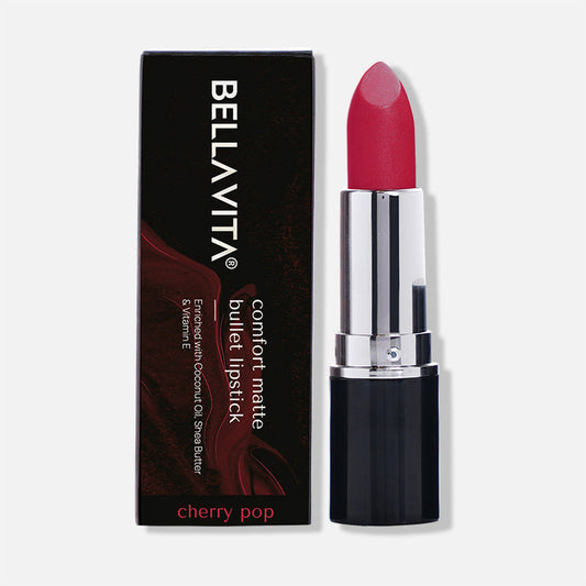 【Bella Vita】 Comfort Matte Bullet Lipstick - 4.2g|マット リップスティック|4.2g|Cherry Pop(チェリーポップ)