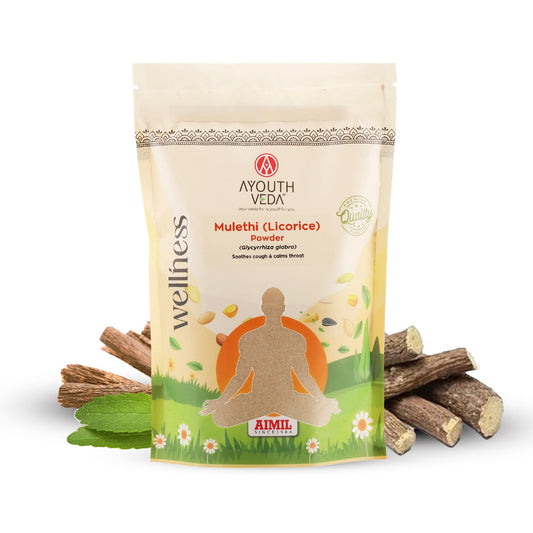 Mulethi (Liquorice) Powder- For Respiratory and Digestive Wellness Net Qty: 200g 200g