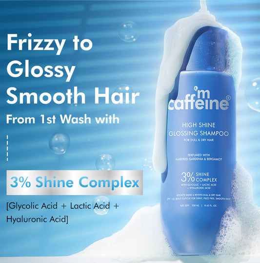 High Shine Glossy Hair Shampoo 3% Shine Complex