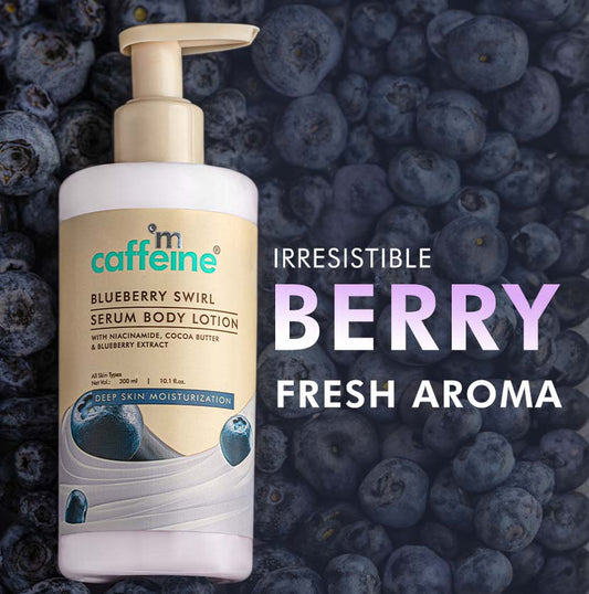 Blueberry Swirl Serum In Body Lotion With Niacinamide