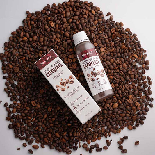 【Bella Vita】 Exfoliating Coffee Body Scrub - 75g|コーヒー ボディスクラブ|75g