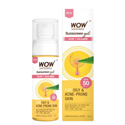 Sunscreen Gel Spf 50 Oily Skin 50ml