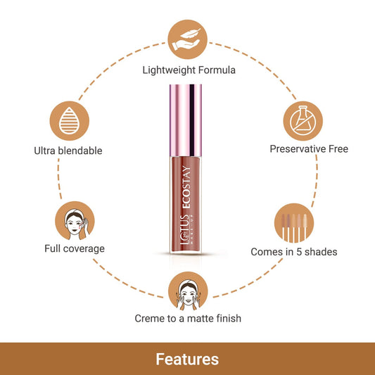 Ecostay Insta Hide Crème Concealer Concealer Nude Beige / 7 g