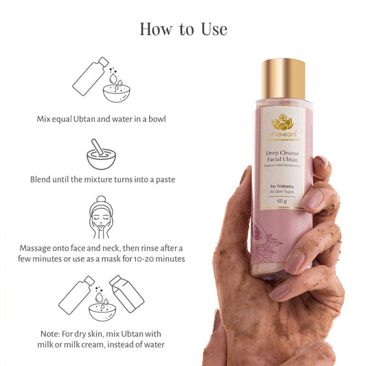 Deep Cleanse Facial Ubtan, by Shankara - 60 g 60g