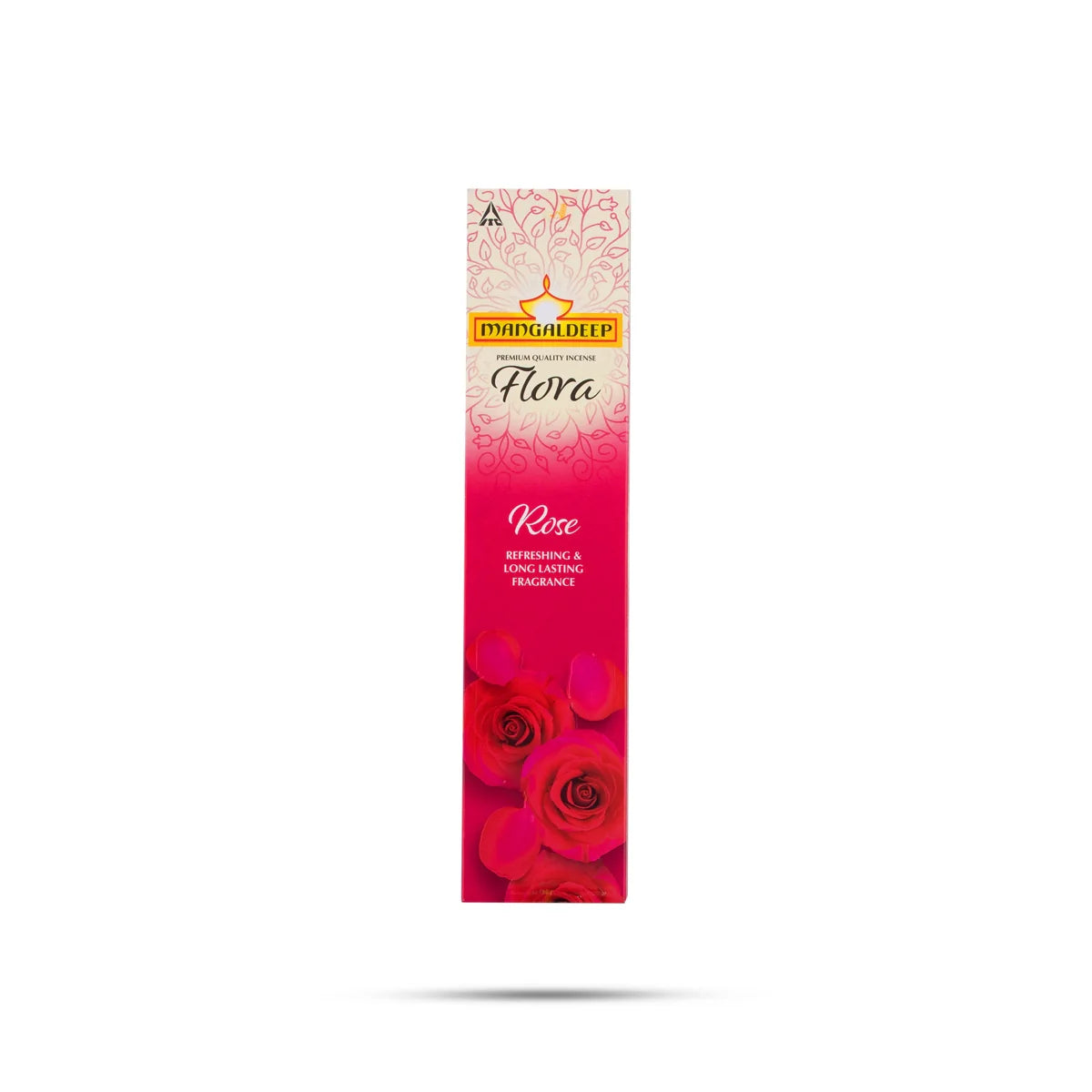 Flora Rose Incense Sticks - 100 Gms | Agarbatti/ Agarbathi for Pooja 100g