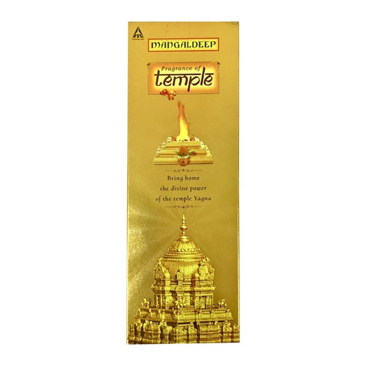 Temple Gold Tradition Incense Sticks - 40 Sticks | Agarbatti/ Agarbathi/ Scent Sticks For Pooja 40本