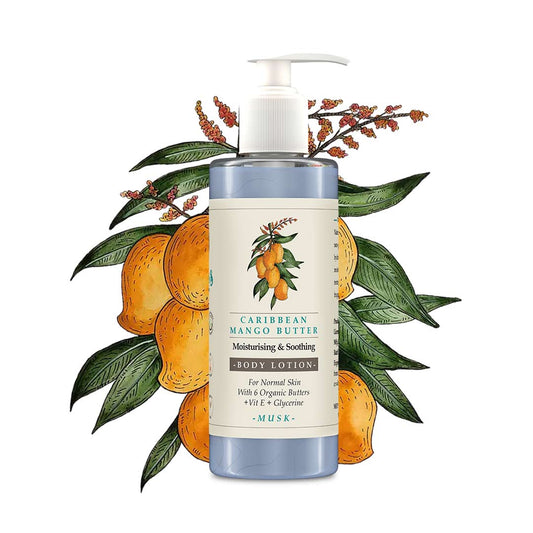Caribbean Mango Butter Body Lotion - Jumbo Pack Green Tea 500ml