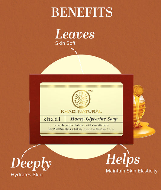 Honey Glycerine Soap 125gm 125g