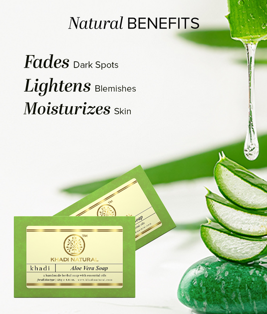 Aloe Vera Soap Combo Pack Of 5 125gm Each