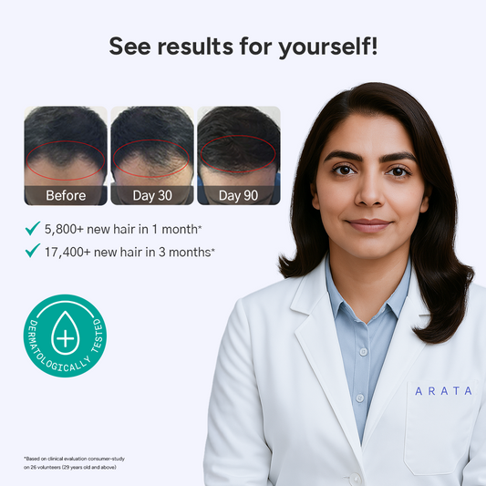 Arata Hair Growth Serum for Men and Women 30g