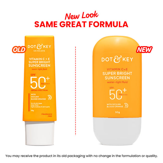Vitamin C + E Sunscreen, IN-VIVO Tested SPF 50+ PA++++ 50g