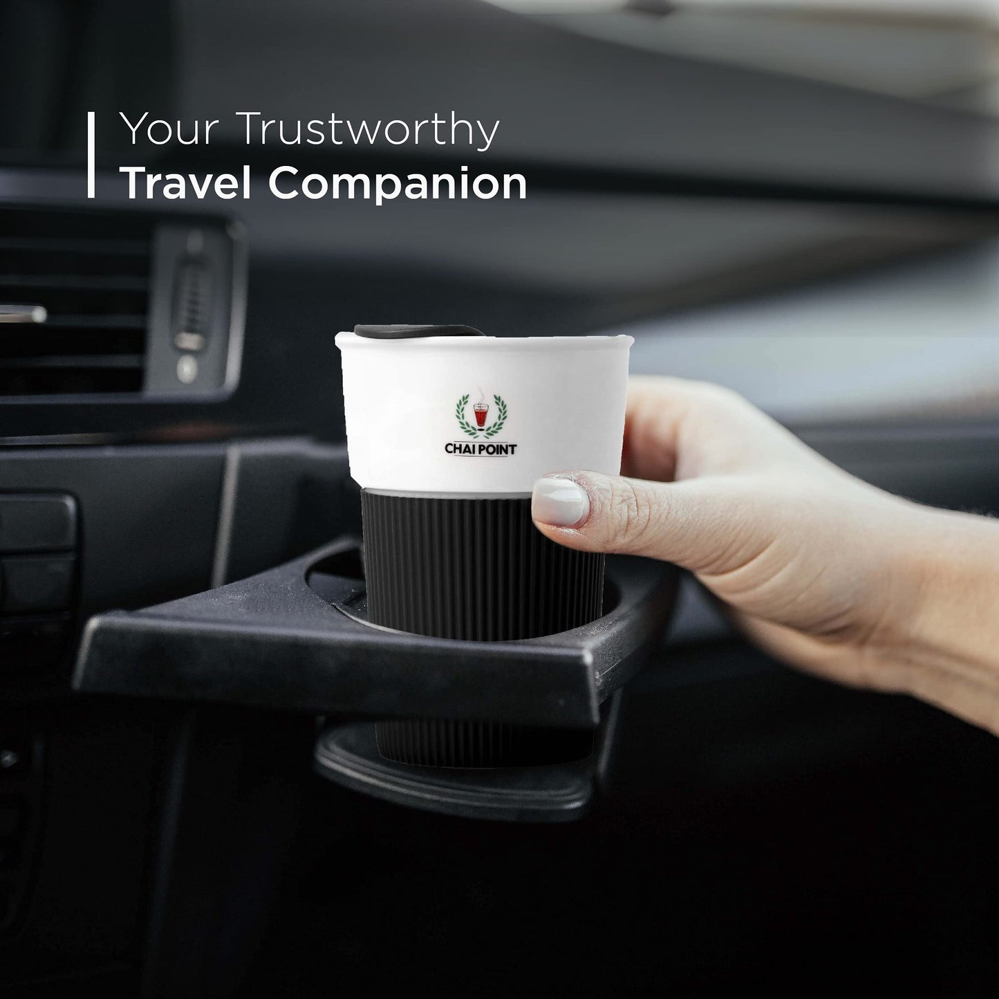 Ceramic Sipper Mug (Black)