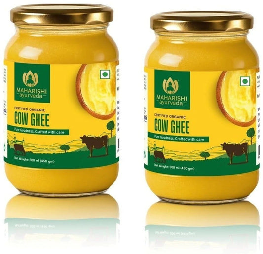 【Maharishi Ayurveda】 Pure Organic Cow Ghee | Improves Overall Wellness|ピュア オーガニック カウギー|500g