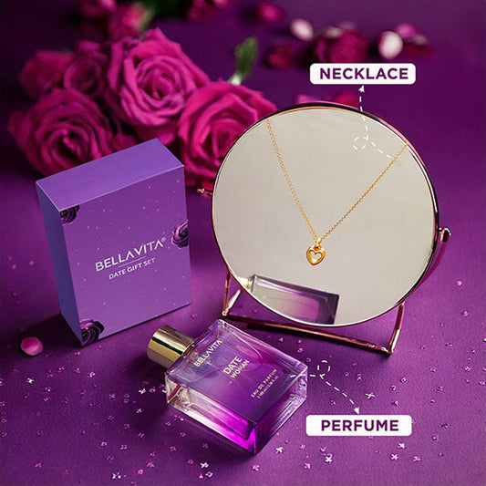 【Bella Vita】 BELLAVITA Date Gift Set|デイト ギフトセット(デイトウーマン パフューム+ハートのペンダント)