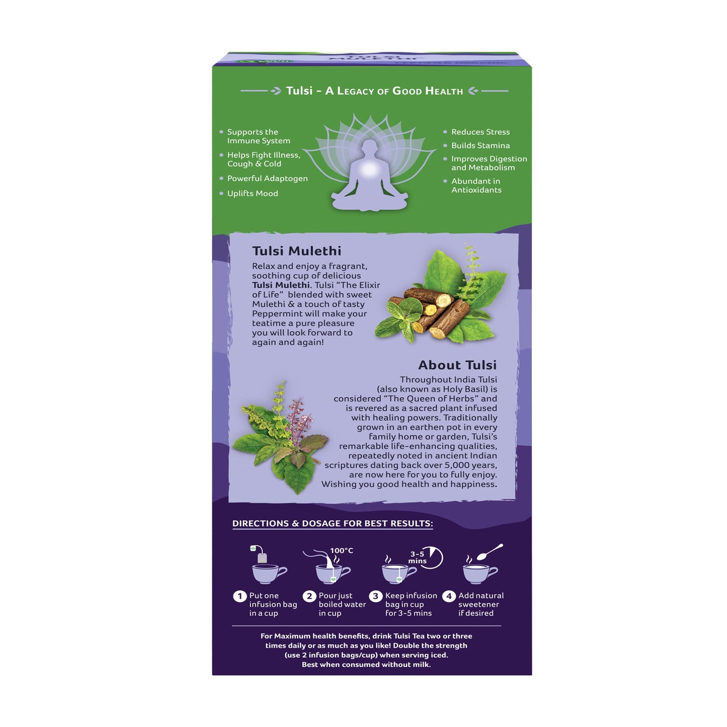 Tulsi Original & Tulsi Mulethi Combo