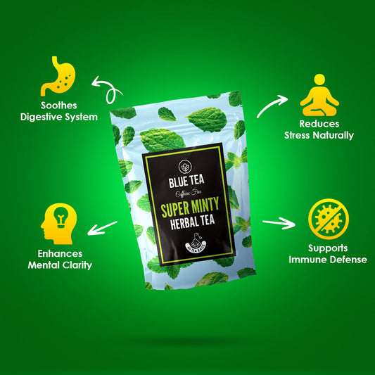 Super Minty Herbal Tea - 60 Tea Bags 60 Tea Bags